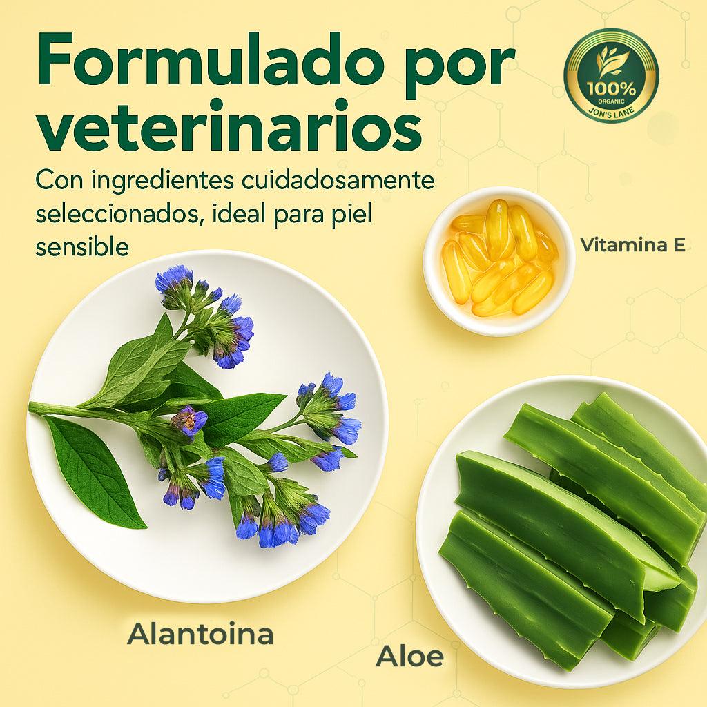 Champú hipoalergénico para perros