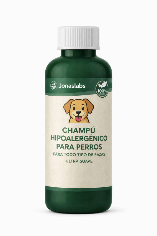 Champú hipoalergénico para perros