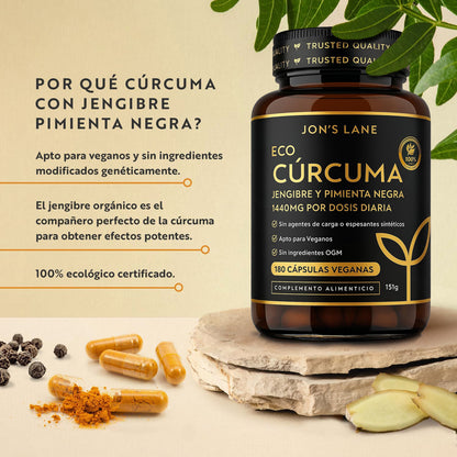 Cúrcuma en cápsulas