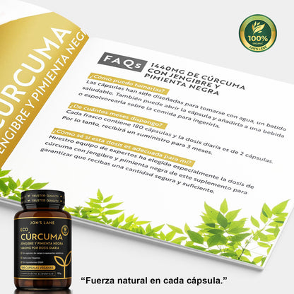 Cúrcuma en cápsulas