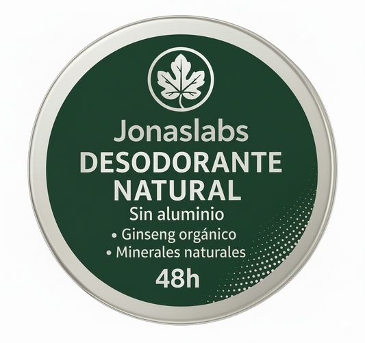 Desodorante natural sin aluminio