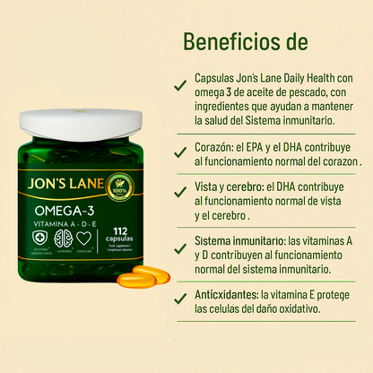Omega 3 (aceite de pescado)