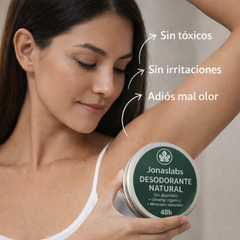Desodorante natural sin aluminio